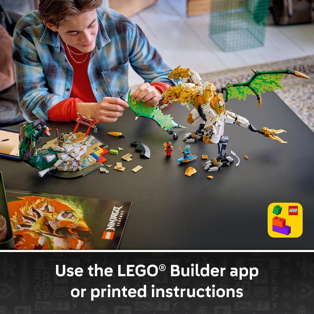 LEGO NINJAGO Batalla Ultradragón 71872 | Juguete de construcción co...