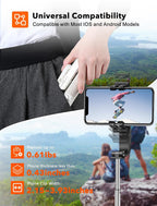 hohem iSteady Q Gimbal - Trípode para selfie stick 4 en 1 con seguimiento