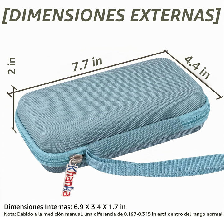 khanka Estuche de viaje para banco de energía Anker, cargador portá...