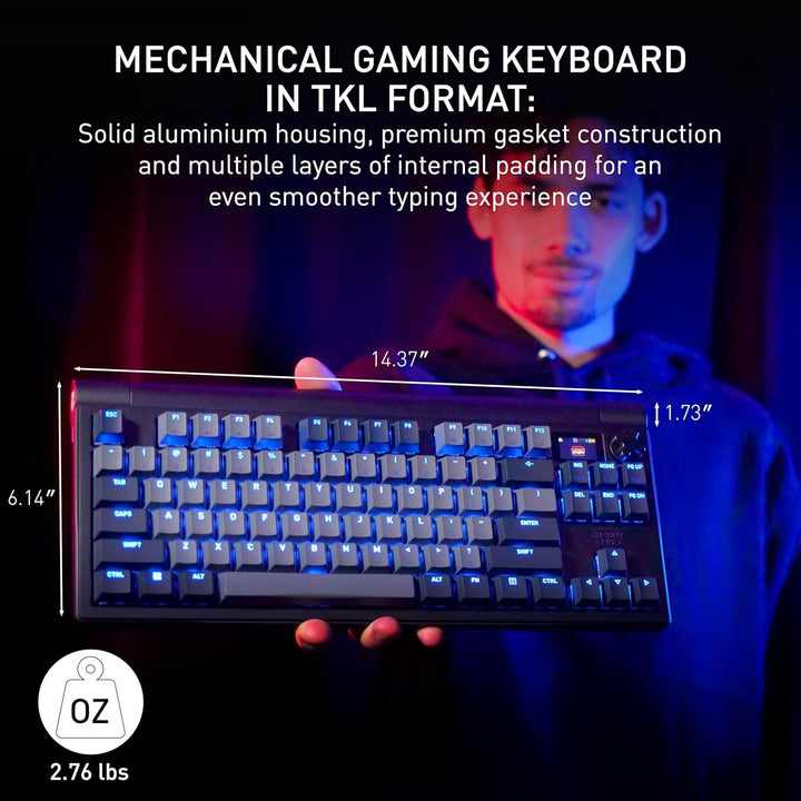 CHERRY XTRFY MX 8.3 TKL Wireless, Tenkeyless Mechanical Gaming Keyb...