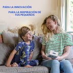 Bendi Cepillo de dientes eléctrico en forma de U para niños de 2 a 7 años, Azul