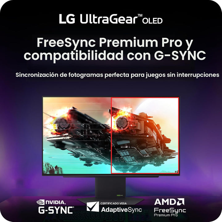 LG 32GX870A-B Monitor Ultragear de 32 pulgadas 4K UHD (3840 x 2160)...