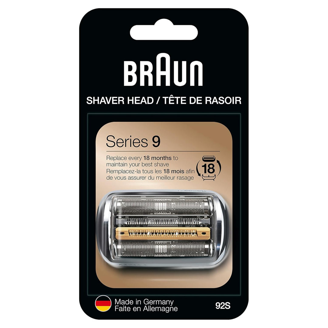 Pieza de repuesto para máquinas de afeitar Braun, parte 92S plata,...
