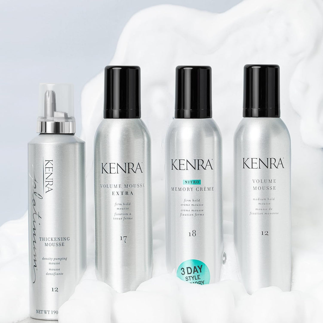 Kenra Platinum Thickening Mousse 12 | Moldeador voluminizador | Aña...