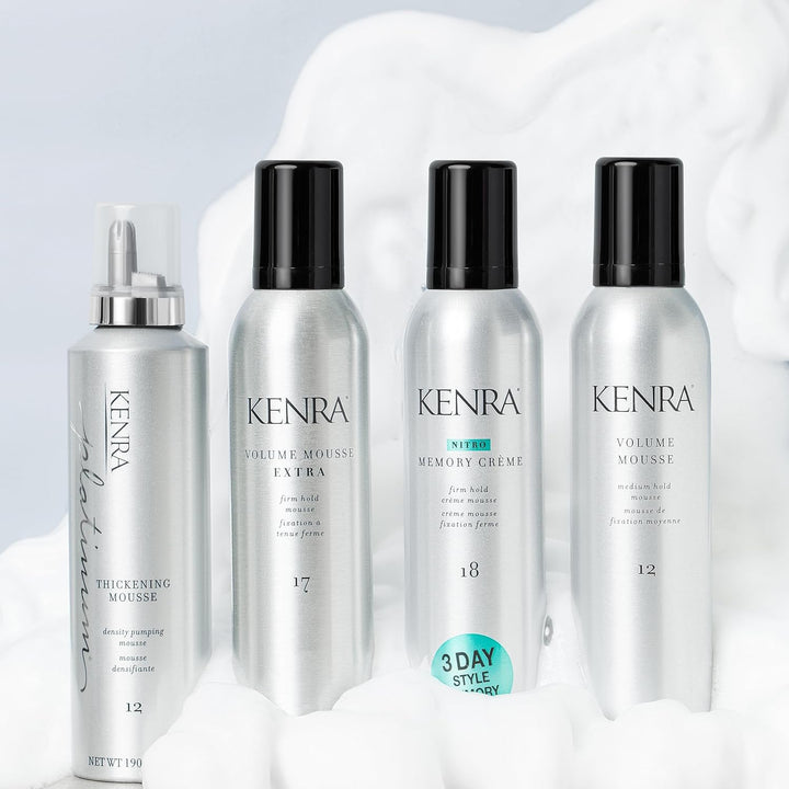 Kenra Platinum Thickening Mousse 12 | Moldeador voluminizador | Aña...