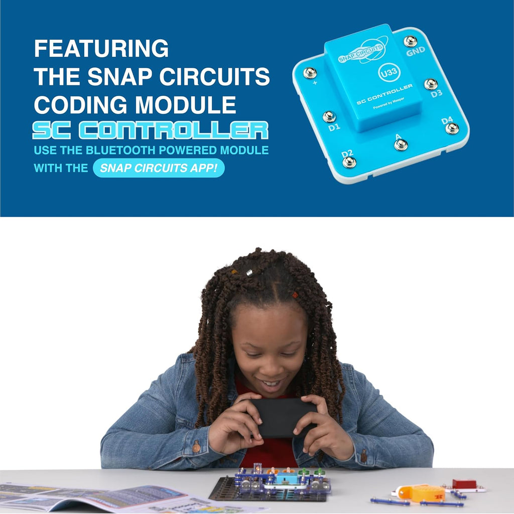 SNAP CIRCUITS - Juguete de codificación STEM para niños a partir de 8 años