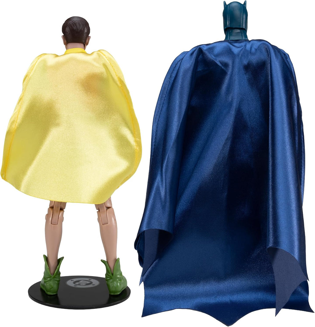 McFarlane Toys -DC Multiverse Batman y Robin (Serie de TV clásica de Batman) 7 pulgadas, paquete de 2 figuras de acción McFarlane Edición Coleccionista #5