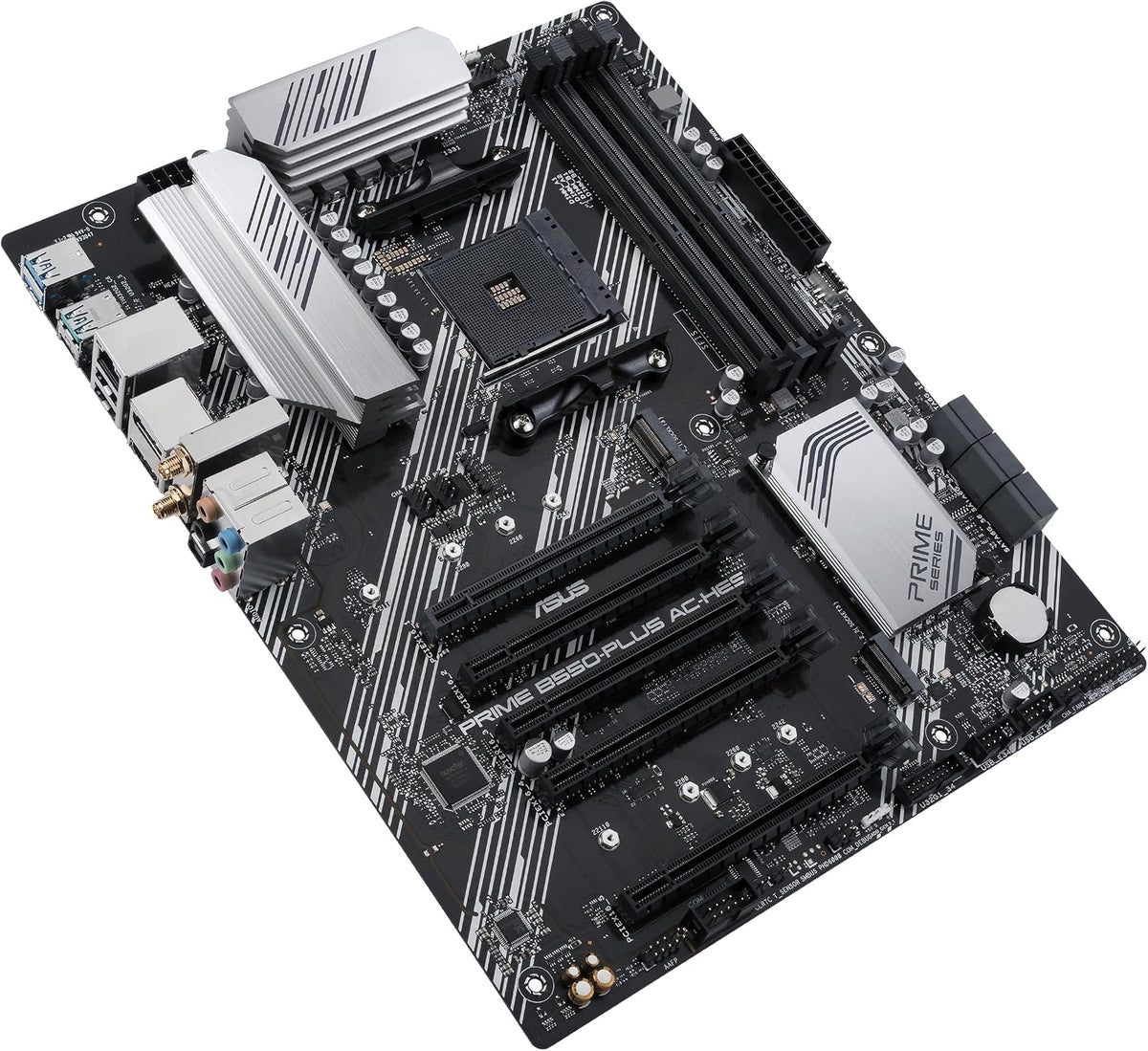 ASUS Prime B550-PLUS AC-HES AMD AM4 (3ª generación Ryzen) ATX placa...