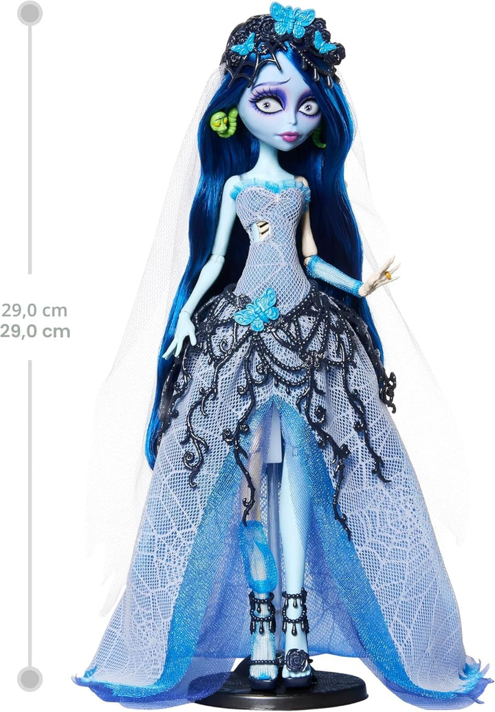 Muñeca coleccionable Monster High Skullector, Corpse Bride Emily en...