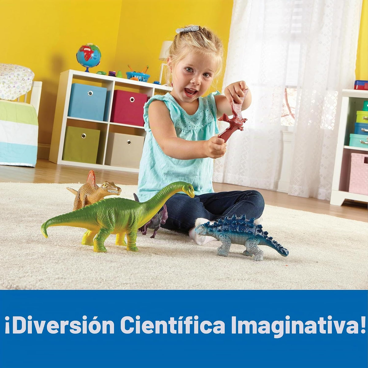 Learning Resources Juego de dinosaurios jumbo 2