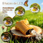 Microscopio digital 1000x para niños, kits de ciencia juguete STEM para niños y niñas 3-12