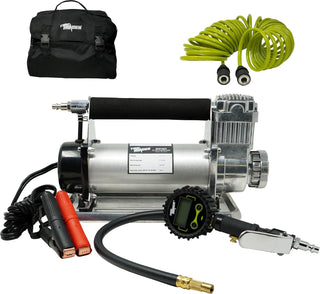 TireMinder Compresor de aire para RV, plateado