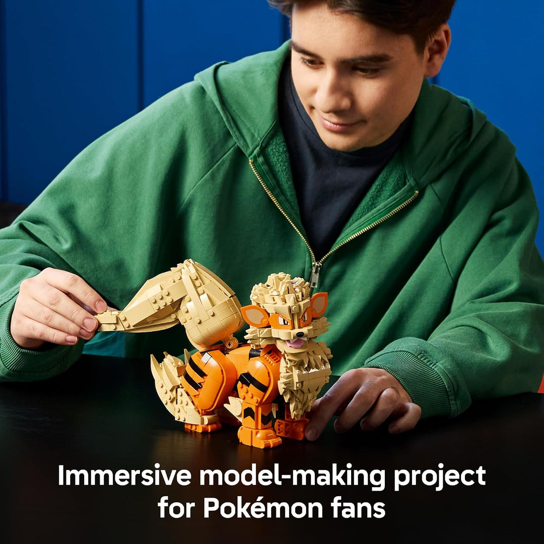 LEGO Pokémon Arcanine 72160 | Juego de construcción coleccionable p...