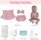 Milidool Muñecas de bebé Reborn – Muñeca realista de vinilo