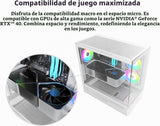 MONTECH XR-W, chasis para PC de torre media ATX para juegos, ventil...