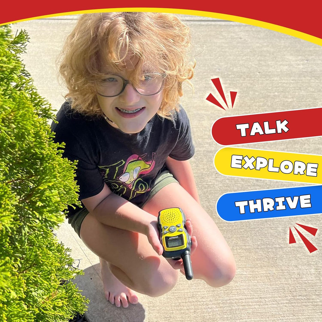Wishouse Walkie Talkies para niños recargable