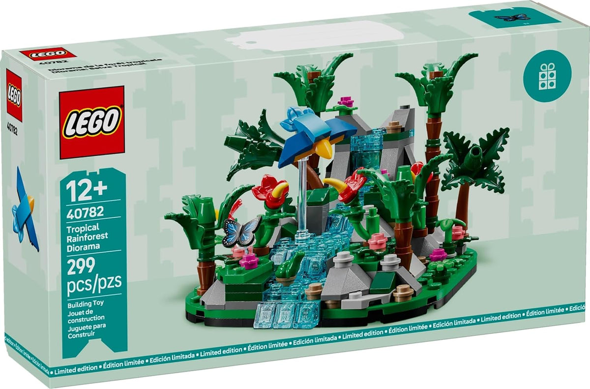 LEGO 40782 Juego de Edición Limitada de Diorama de Selva Tropical