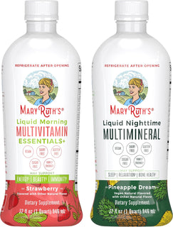MARYRUTH'S Multivitamínico líquido matutino (fresa) y multimine...
