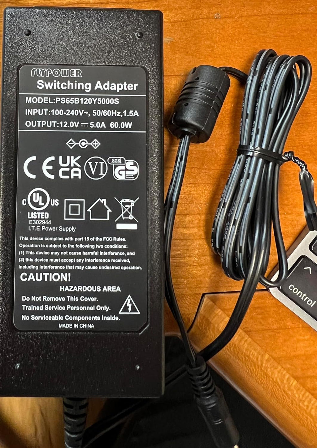 SABRENT, PS65B120Y5000S, hub USB 3.0 de 10 puertos, alimentado, adaptador 12V/5A