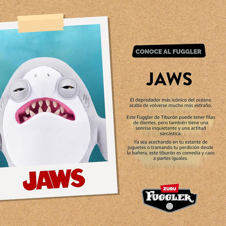 Fuggler ZURU - Peluche con licencia de 9 pulgadas de Jaws, divertid...