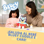 Bluey Juguetes, cuidado y abrazo juguete de peluche para bebé, 11 pulgadas