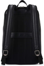 Samsonite Mochila delgada clásica de cuero