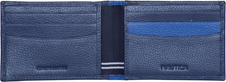Nautica - Cartera delgada para hombre | Funda para tarjetas | Bloqu...