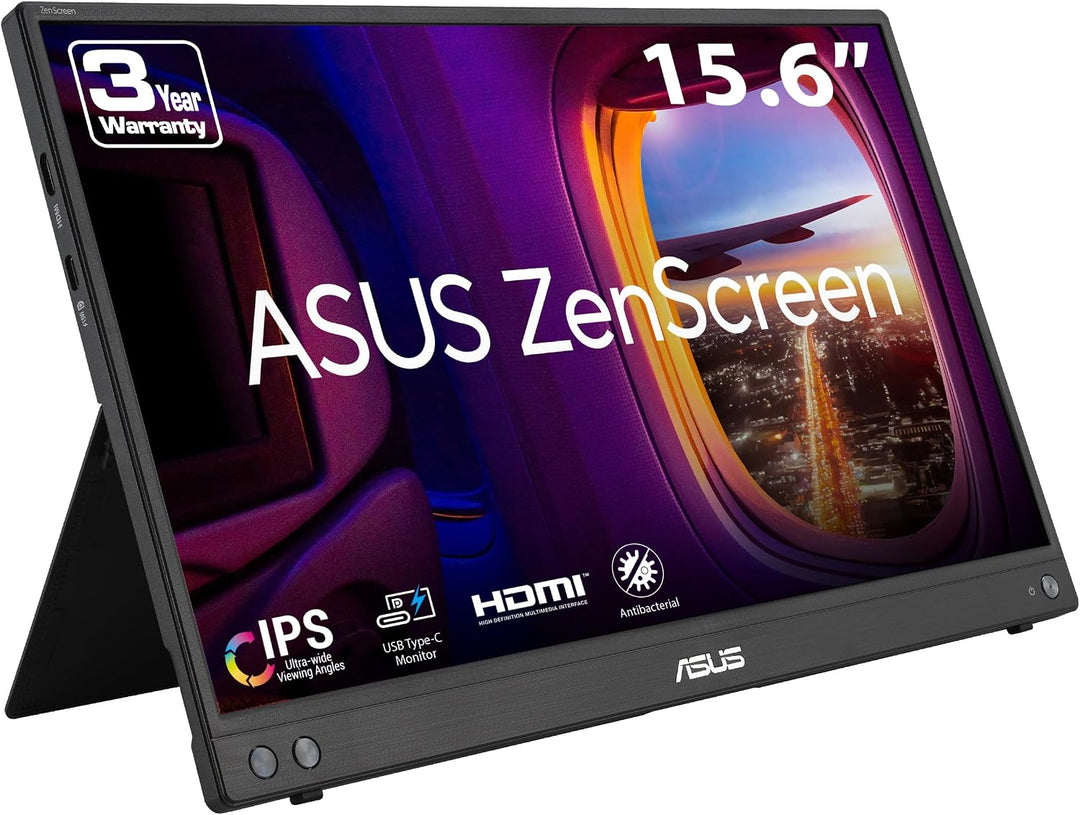 ASUS ZenScreen 16\u201D (15.6 pulgadas visibles) 1080P USB-C Monito...