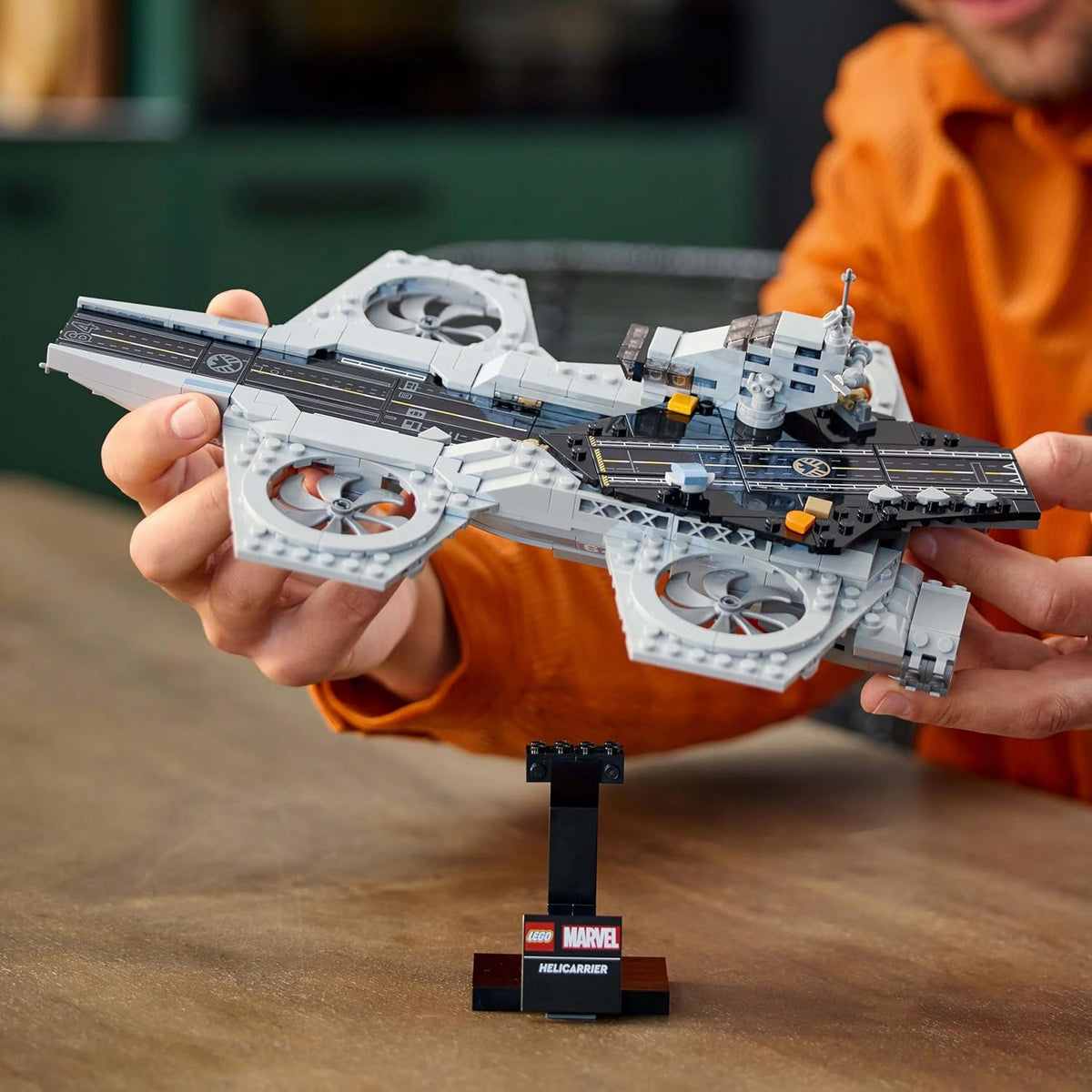 Lego 76295 Helitransporte de Los Vengadores 509 piezas Marvel Infinity Saga
