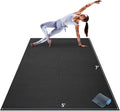 Gorilla Mats Esterilla de Yoga Premium Grande – 6 x 4 pies, 7 x 5 pies (8mm) extra gruesa y ultra cómoda, antideslizante, esterilla de ejercicio descalzo – funciona muy bien en cualquier suelo para
