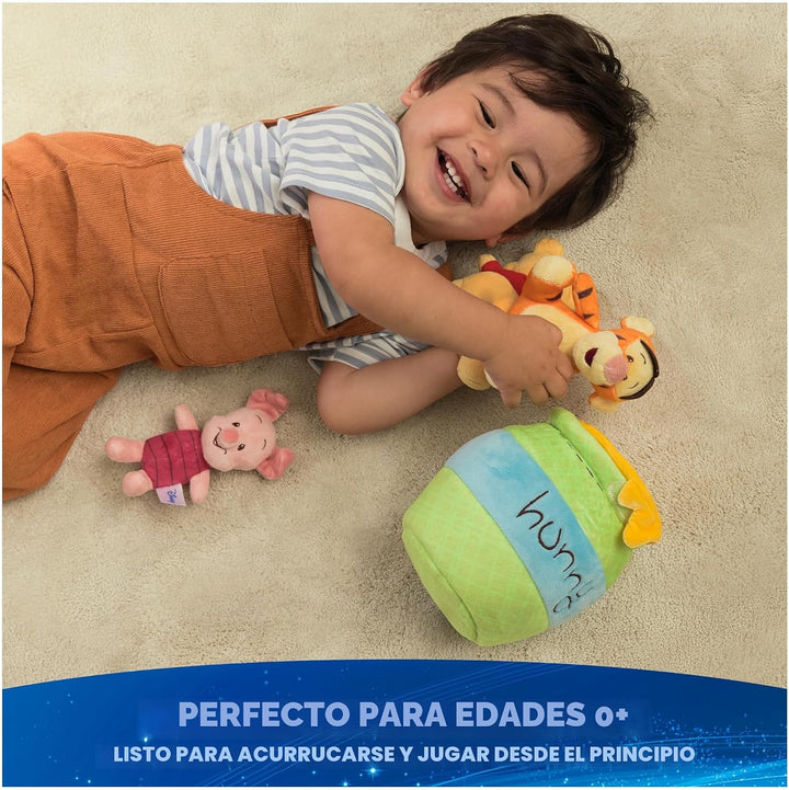 GUND Disney Winnie the Pooh Juego de peluches oficial con Pooh, Tig...