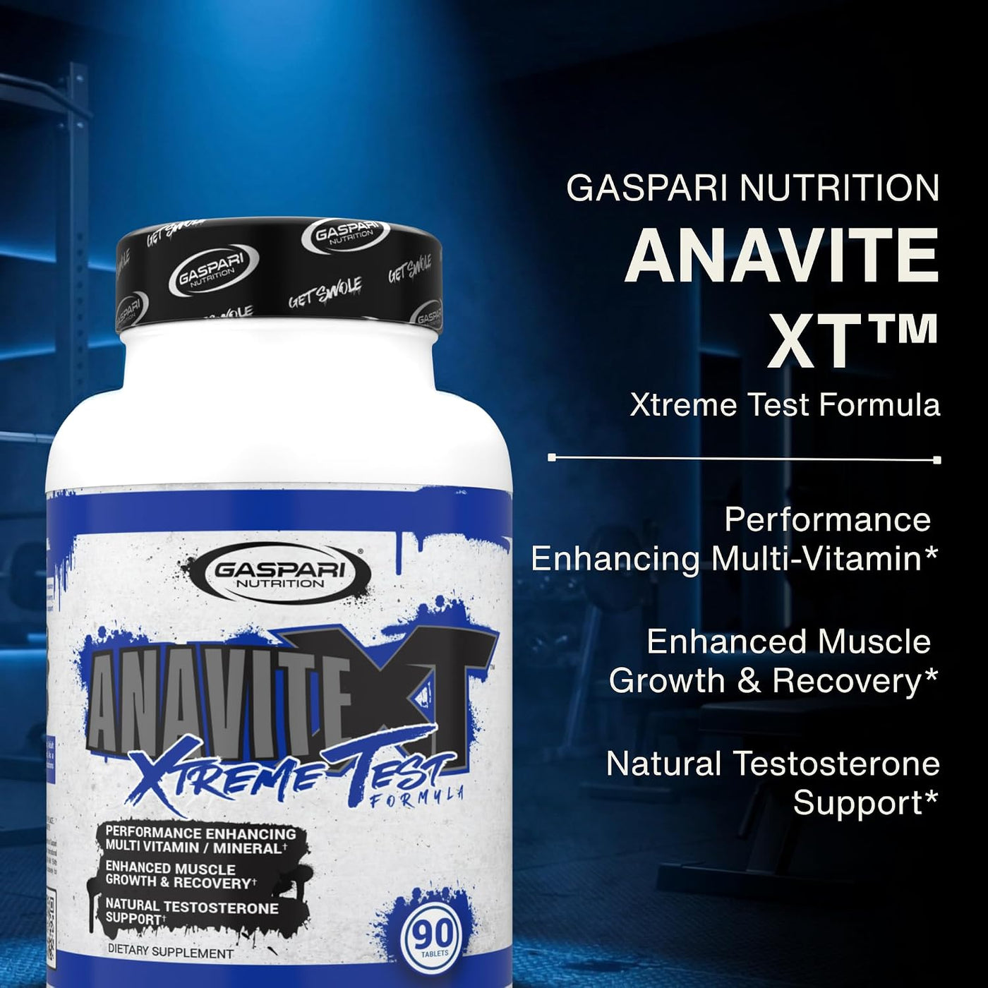 Gaspari Nutrition Anavite XT: Complejo multivitamínico y mineral pa...