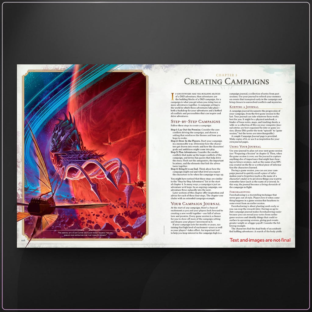 Dungeons & Dragons 2024 Guía del Maestro de Mazmorras (D&D Libro de Reglas Principal)