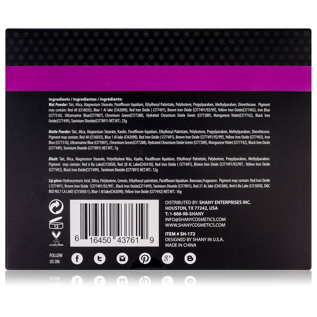 SHANY "Fix Me Up" Kit de maquillaje - Juego de maquillaje c...
