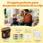 Microscopio digital de mano 1000X para niños con pantalla IPS de 2,0"
