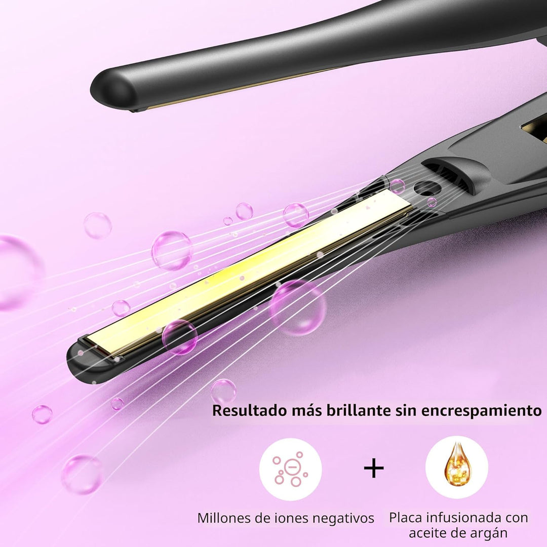 ORYNNE Planchas Pequeñas para Cabello Corto, Plancha Lápiz de Calen...