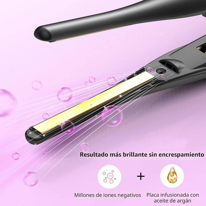 ORYNNE Planchas Pequeñas para Cabello Corto, Plancha Lápiz de Calen...