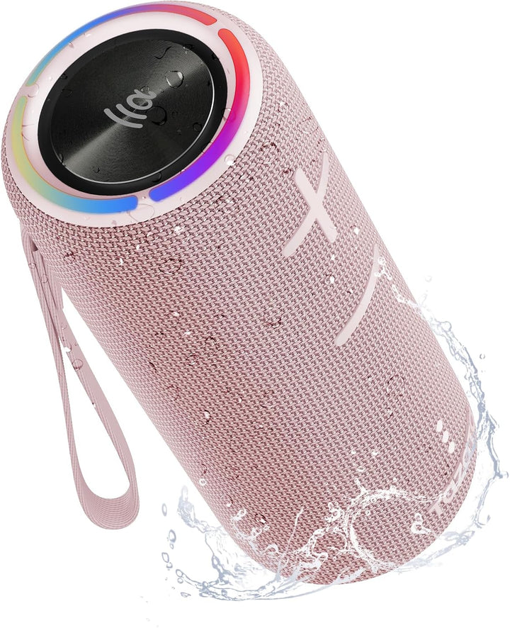 TAZATA Altavoz Bluetooth, altavoz inalámbrico portátil de 30 W con...