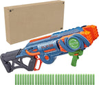 Nerf Elite 2.0 Flipshots Flip-32 Blaster con 32 cañones de dardos que se voltean para duplicar tu potencia de fuego, capacidad de 32 dardos, 32 dardos Elite