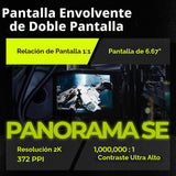 TRYX Panorama SE 360 ARGB 360mm AIO Giratoria Pantalla AMOLED Curva...