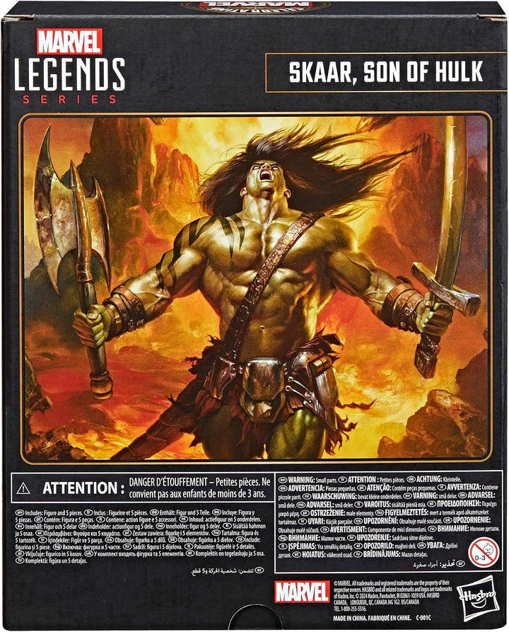Skaar Son of Hulk Marvel Legends - Figura de acción de 6 pulgadas