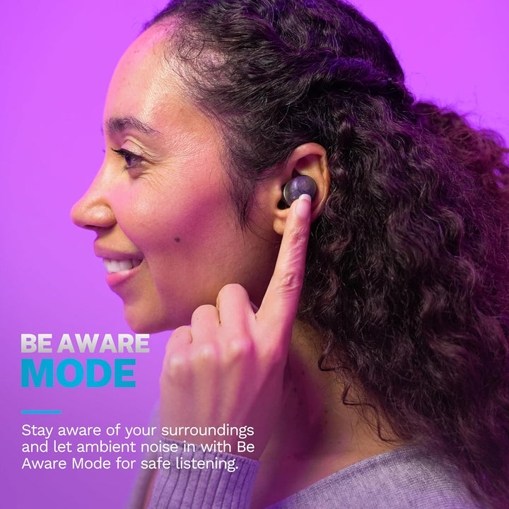 JLab Go Air Pop+ Auriculares inalámbricos verdaderos, auriculares i...