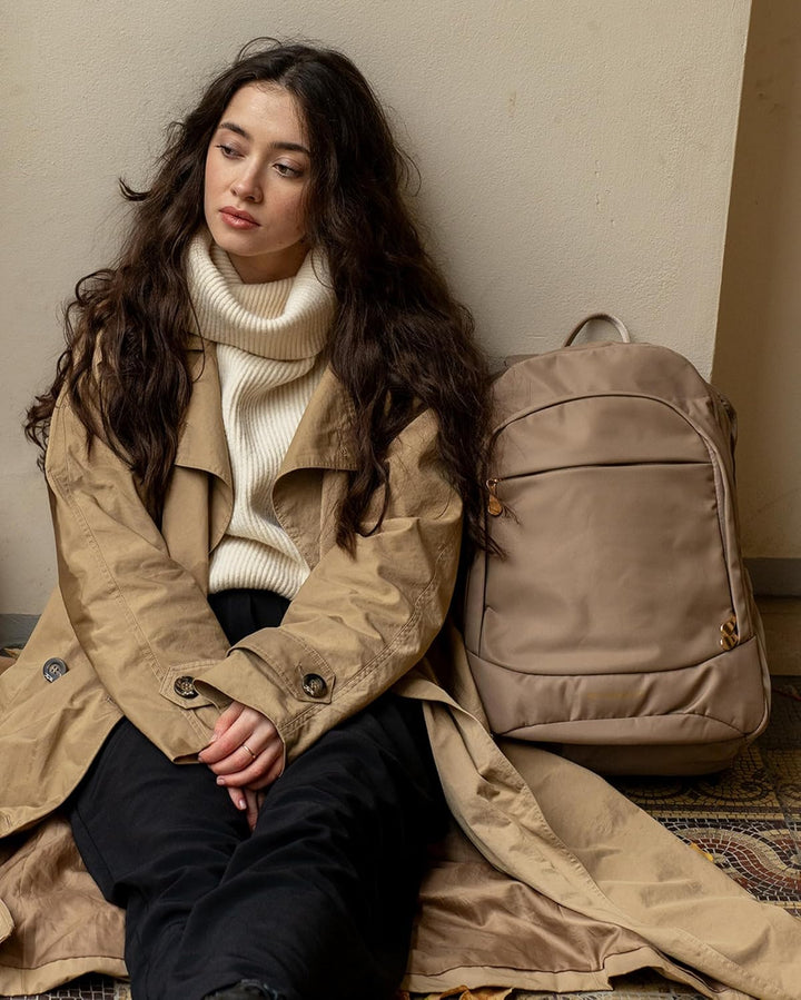 LIGHT FLIGHT - Mochila para laptop para mujeres, mochila de viaje p...