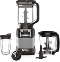 Ninja Sistema de cocina compacto, Auto-iQ, 1200W, jarra de 72 onzas, gris