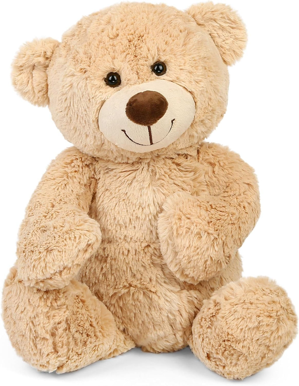 BenBen - Oso de peluche suave, 18 pulgadas, color marrón claro