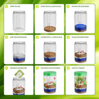 Kit de Terrario Iluminado para Niños - Kit de Ciencia STEM - Juguete Educativo DIY