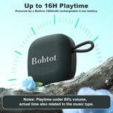 Bobtot Altavoz Bluetooth Inalámbrico Portátil - Altavoces Impermeab...