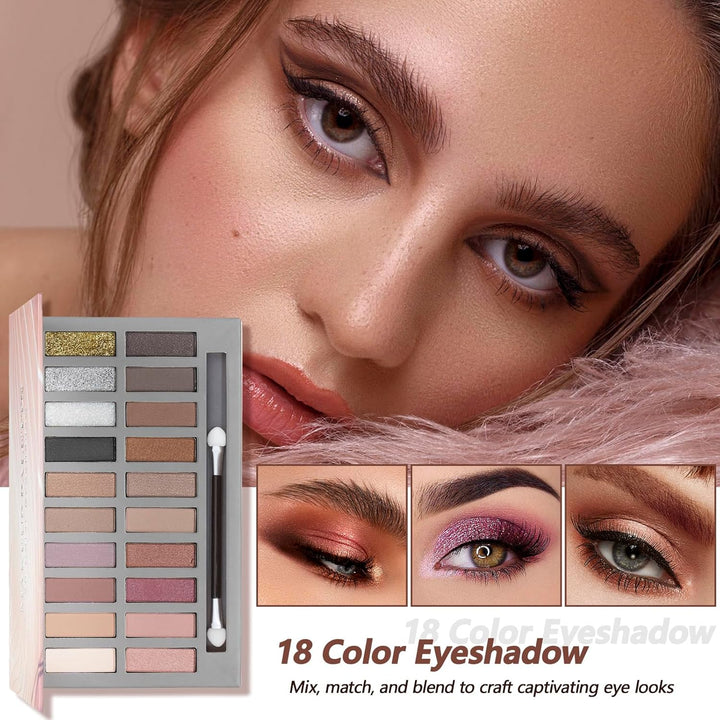 Kit de maquillaje para mujeres Kit completo de maquillaje Juego de...
