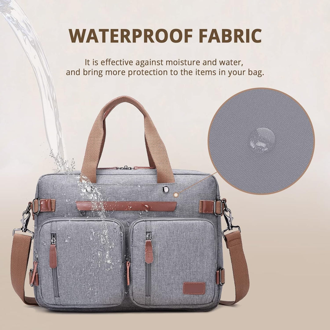 MOLNIA Mochila para laptop de 15.6 pulgadas, maletines 3 en 1 para...
