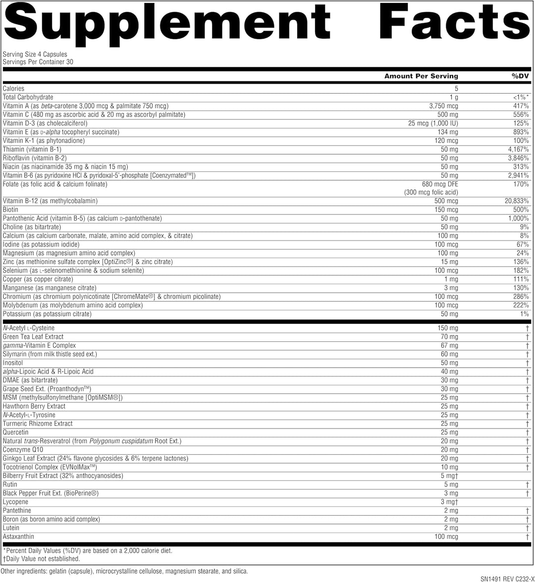 Source Naturals Life Force Múltiples Multivitamínicos diarios sin h...